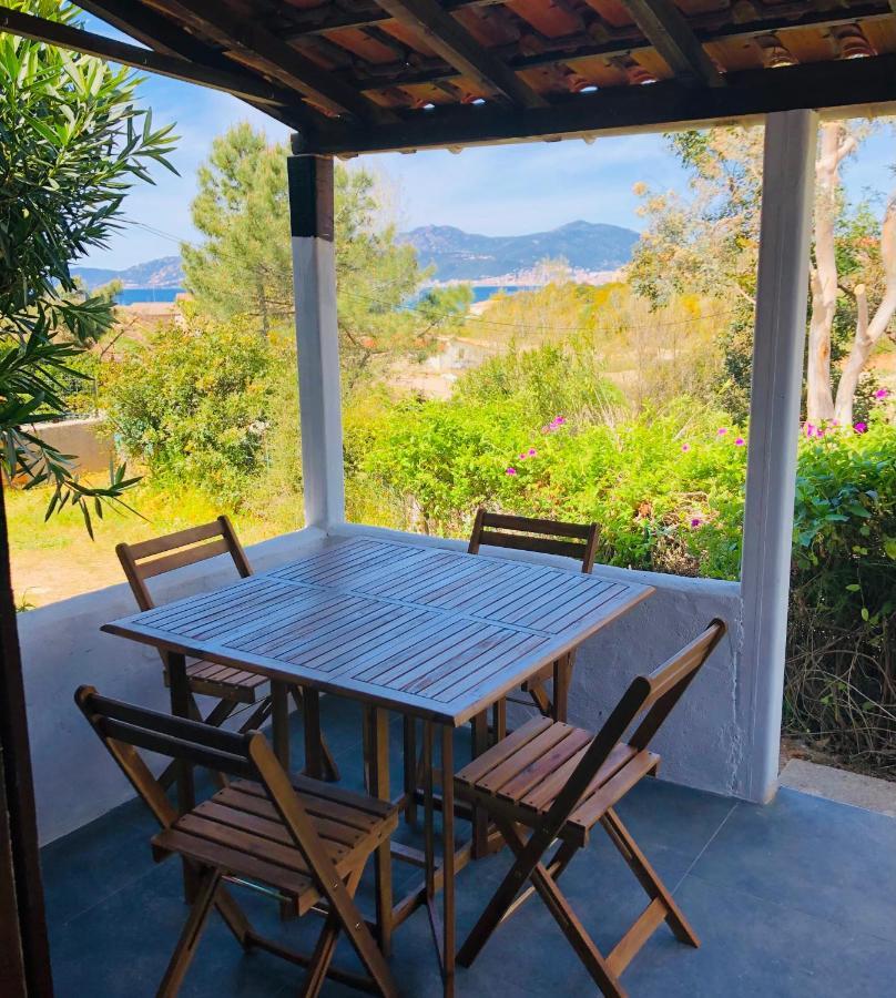 Joli studio maisonnette à 100m de la plage Porticcio  Extérieur photo